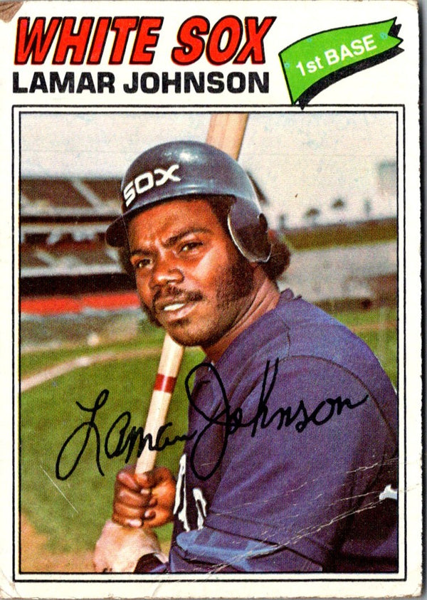 1977 Topps Lamar Johnson #443