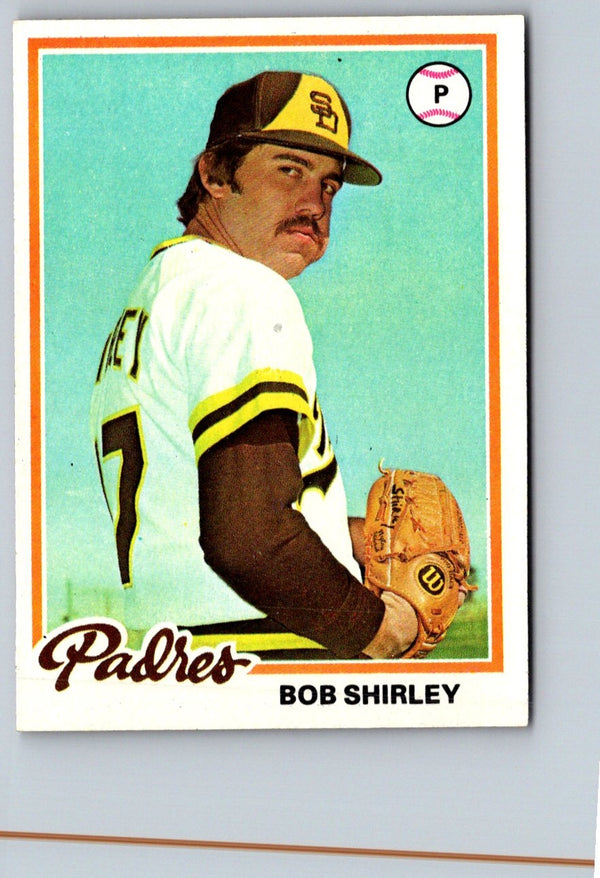1978 Topps Bob Shirley #266 Rookie