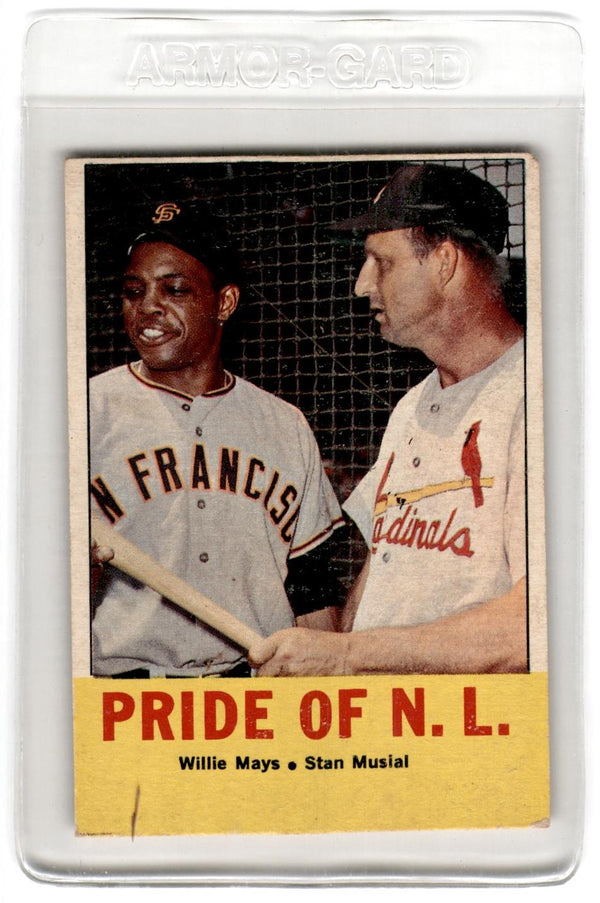 1963 Topps Pride of the N.L. #138 VG-EX