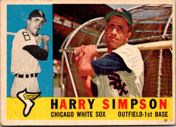 1960 Topps Harry Simpson #180 VG-EX