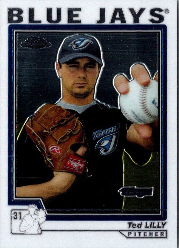 2004 Topps Chrome Ted Lilly #351