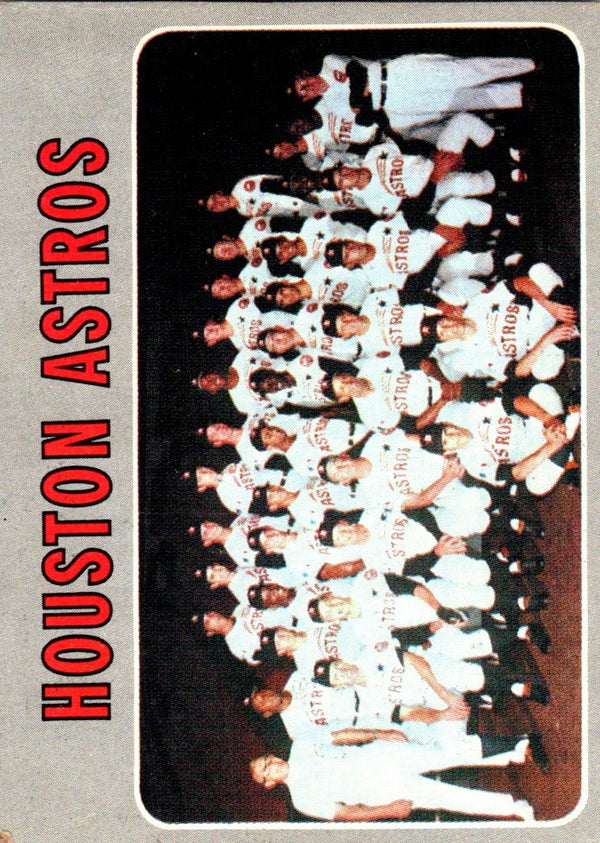 1970 Topps Astros Team Photo/Records #448 EX-MT+