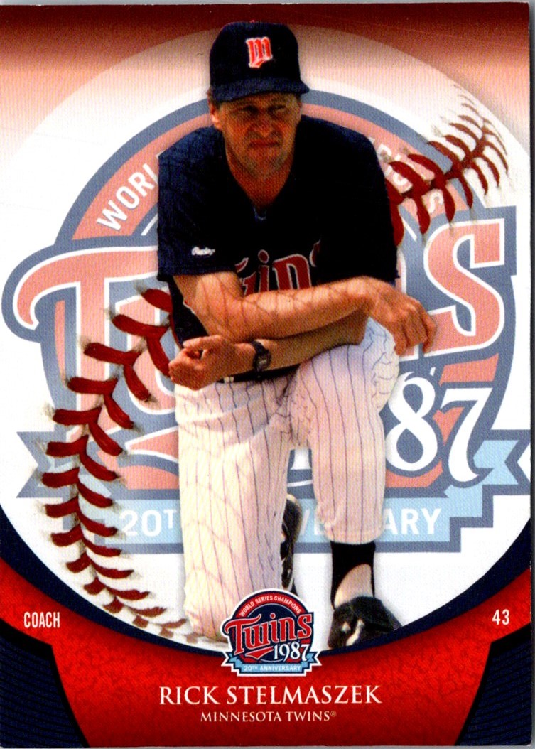 2007 Upper Deck 1987 World Series 20th Anniversary Rick Stelmaszek