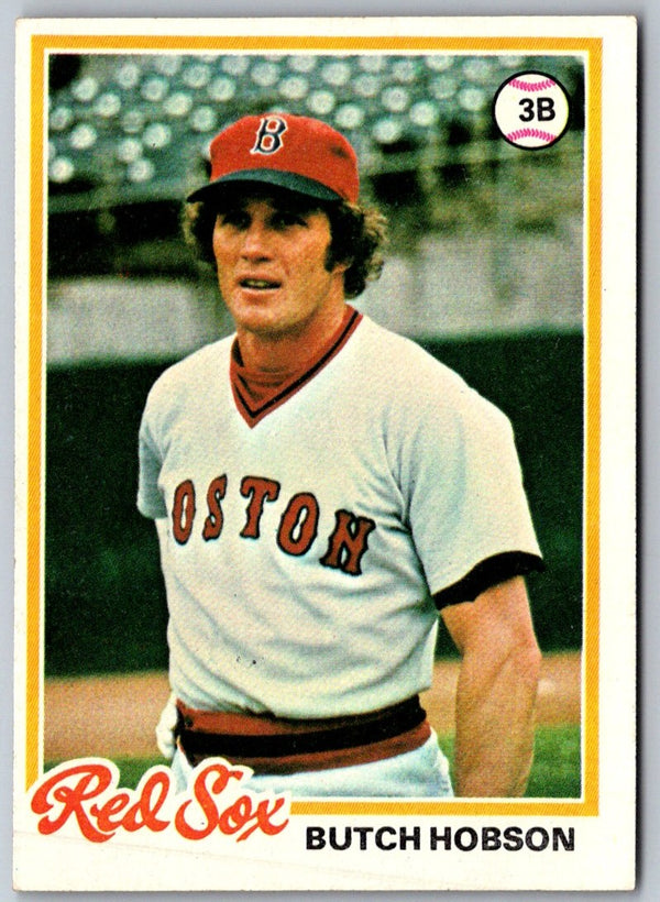 1978 Topps Butch Hobson #155