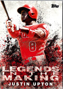2018 Topps Update Legends in the Making Justin Upton