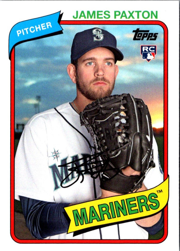2014 Topps Archives James Paxton #53 Rookie