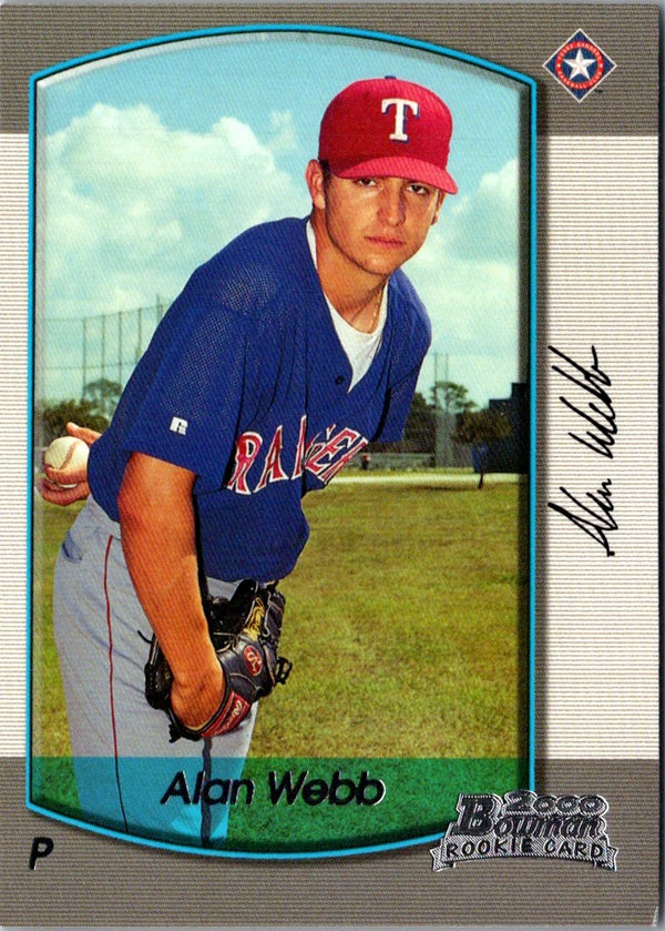 2000 Bowman Alan Webb #296 Rookie