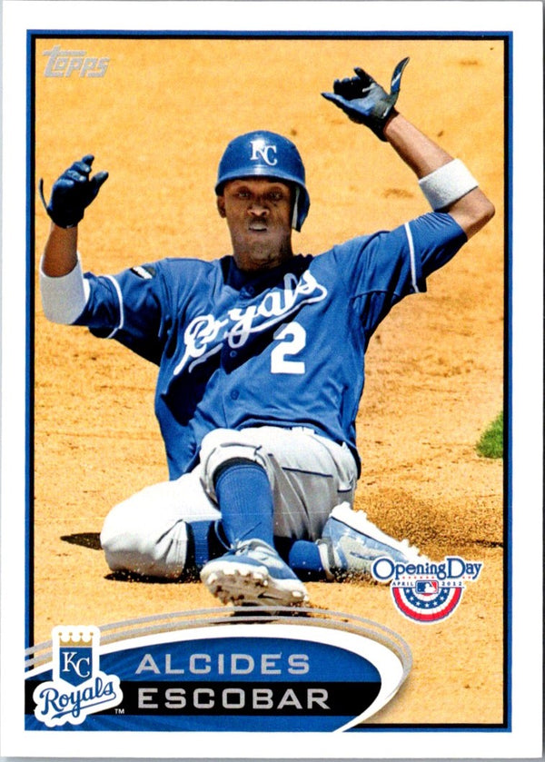 2012 Topps Opening Day Alcides Escobar #59