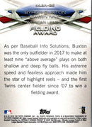 2018 Topps MLB Awards Byron Buxton