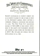 2018 Topps Allen & Ginter Austin Rogers