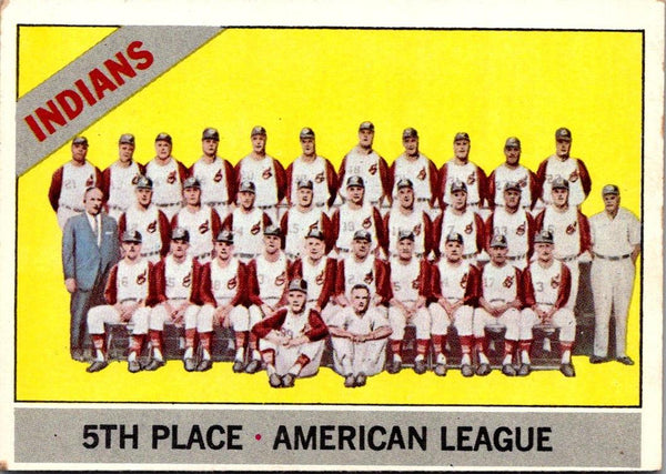1966 Topps Cleveland Indians #303 VG-EX