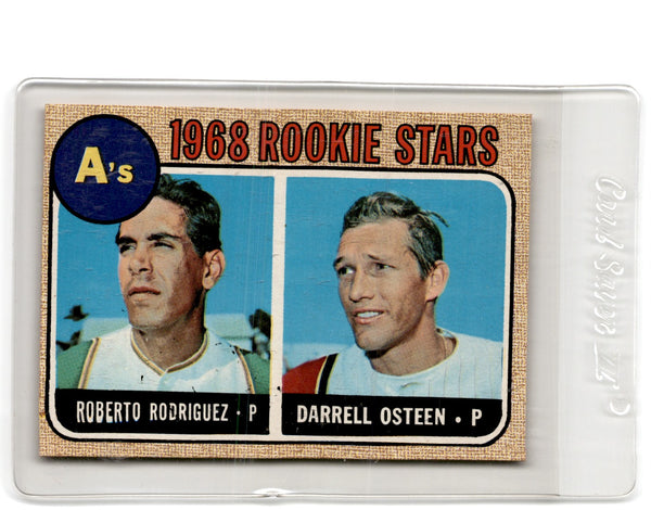 1968 Topps Roberto Rodriguez/Darrell Osteen #199 Rookie EX