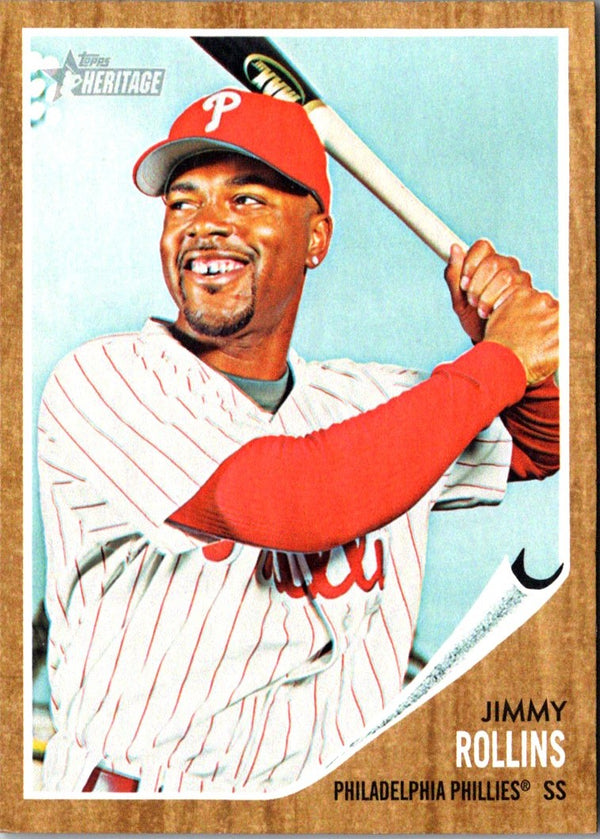 2011 Topps Heritage Jimmy Rollins #284