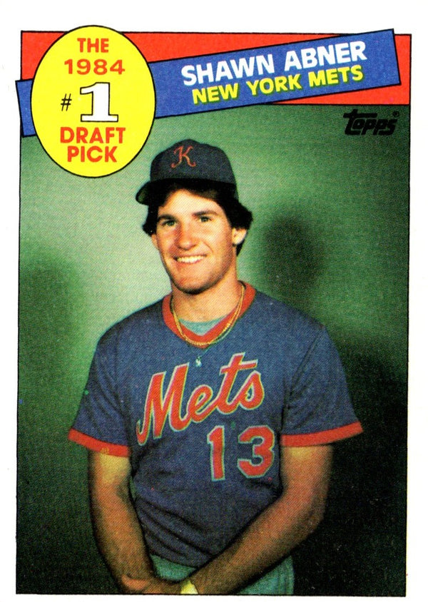 1985 Topps Shawn Abner #282 Rookie