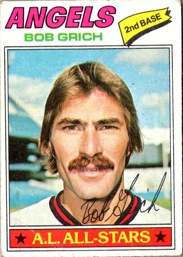1977 Topps Bob Grich #521
