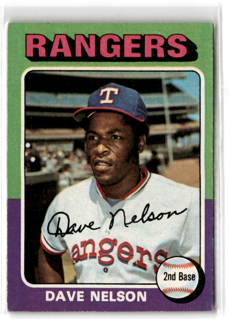 1975 Topps Dave Nelson