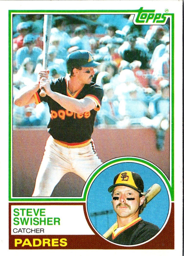 1983 Topps Steve Swisher #612