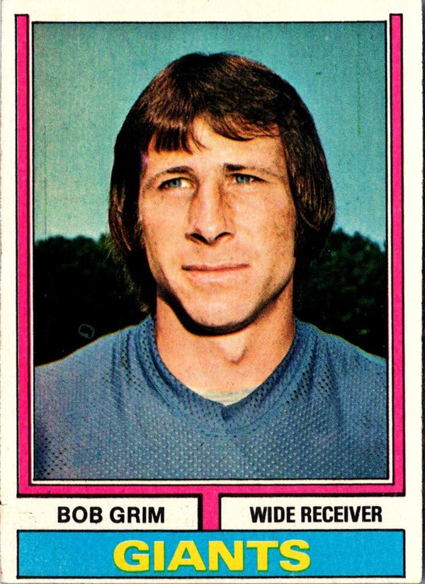 1974 Topps Bob Grim #368