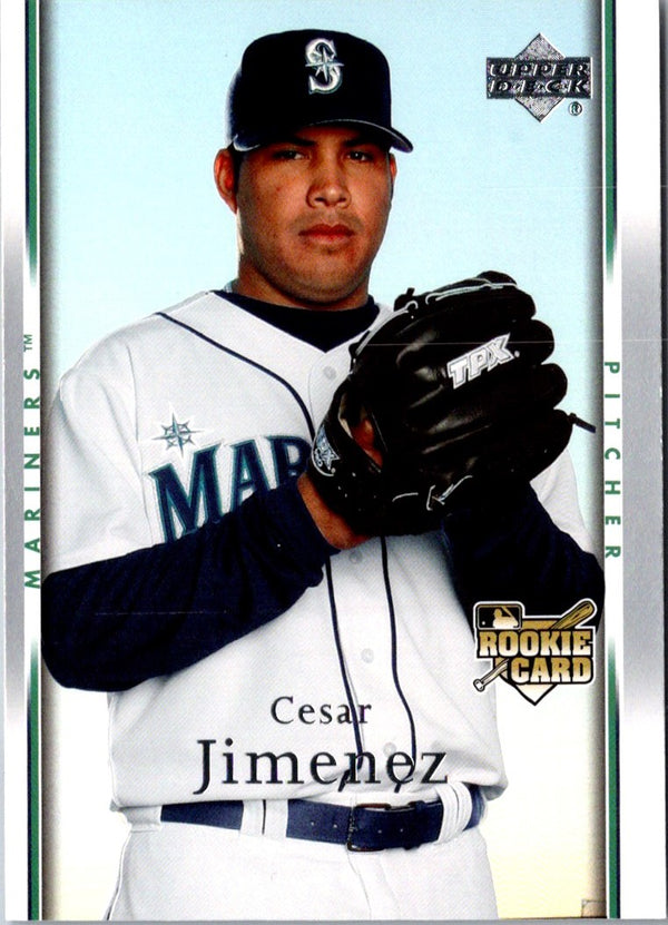 2007 Upper Deck Cesar Jimenez #40 Rookie