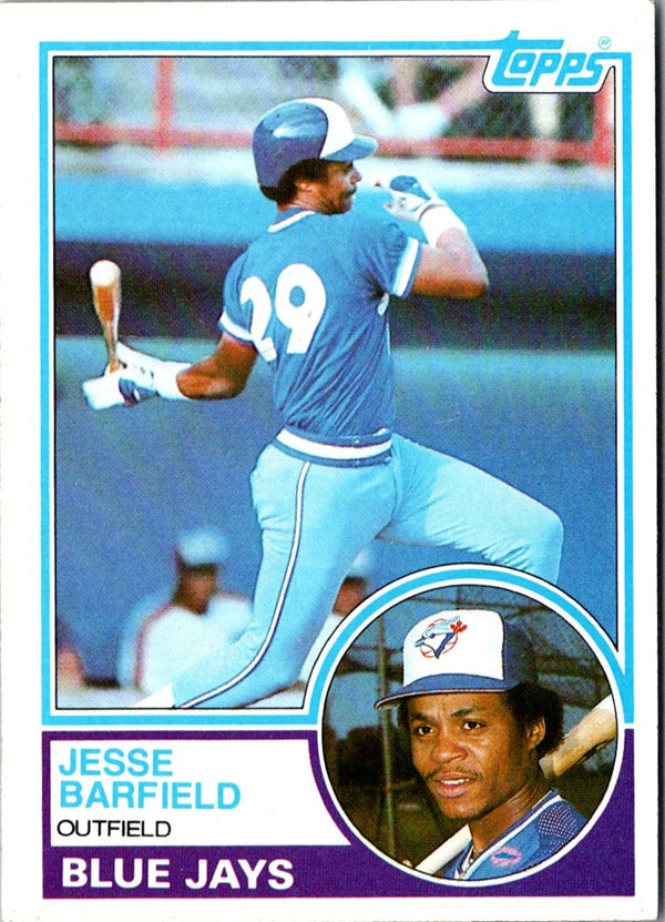 1983 Topps Jesse Barfield #257