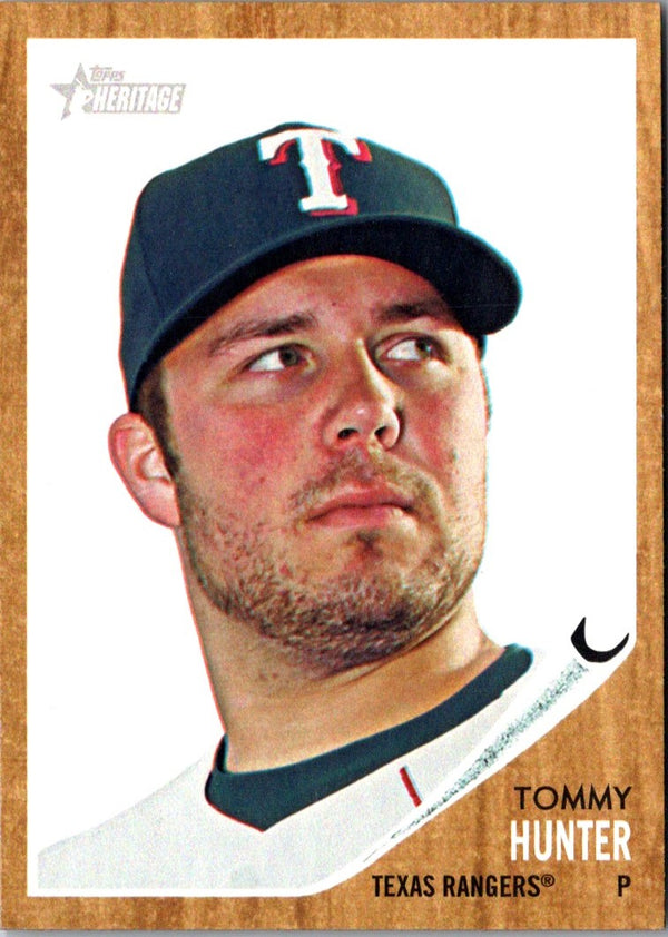2011 Topps Heritage Tommy Hunter #324