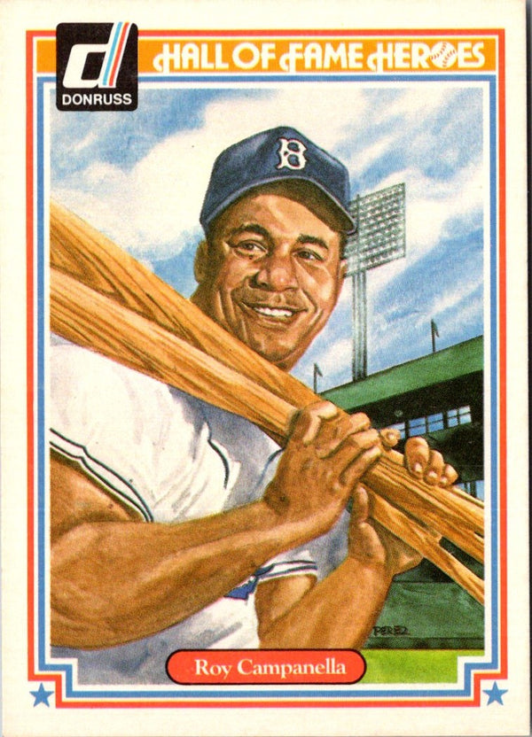 1983 Donruss Hall of Fame Heroes Roy Campanella #39