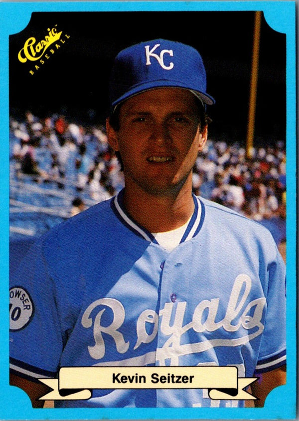 1988 Classic Blue Kevin Seitzer #218