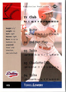 1994 Fleer Excel Terrell Lowery