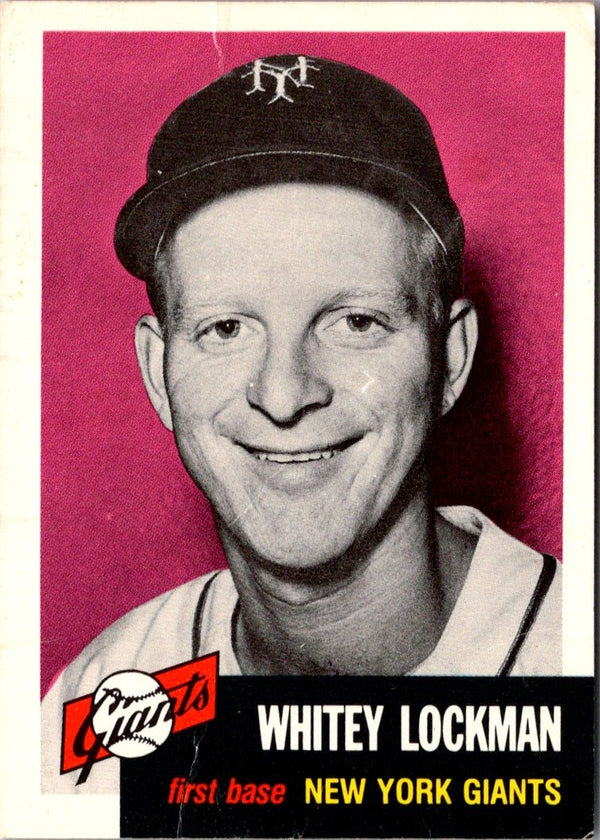 1991 Topps Archives 1953 Whitey Lockman #292