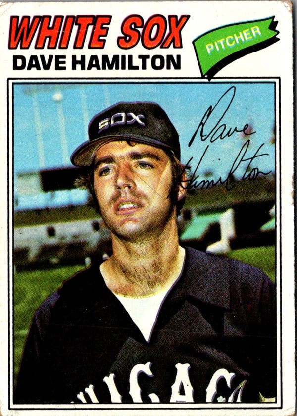 1977 Topps Dave Hamilton #367