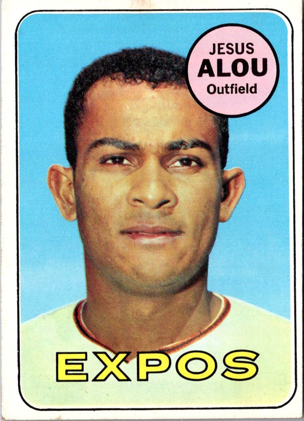 1969 Topps Jesus Alou #22 EX