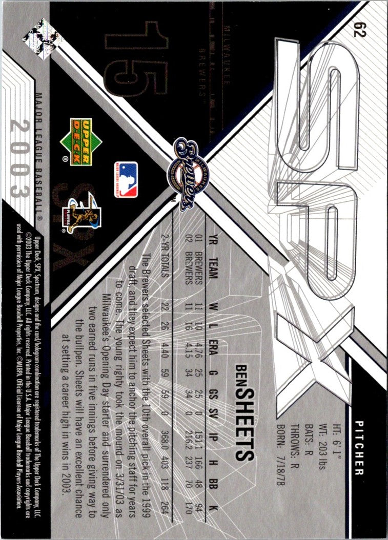 2001 Upper Deck Milwaukee Brewers