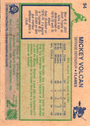 1983 O-Pee-Chee Mickey Volcan