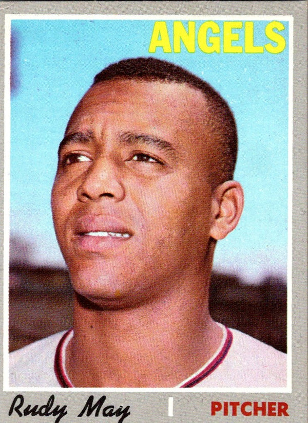 1970 Topps Rudy May #203 EX-MT+