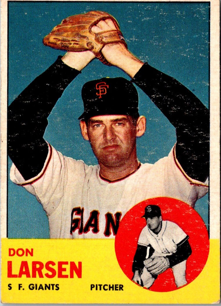 1963 Topps Don Larsen