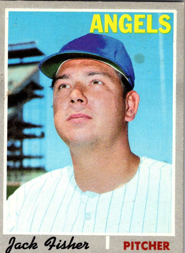 1970 Topps Jack Fisher #684 EX-MT+
