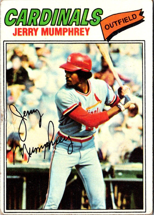 1977 Topps Jerry Mumphrey #136 Rookie