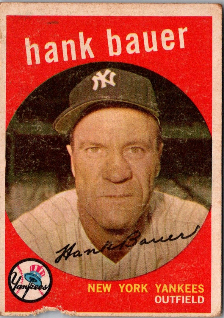 1957 Topps Hank Bauer