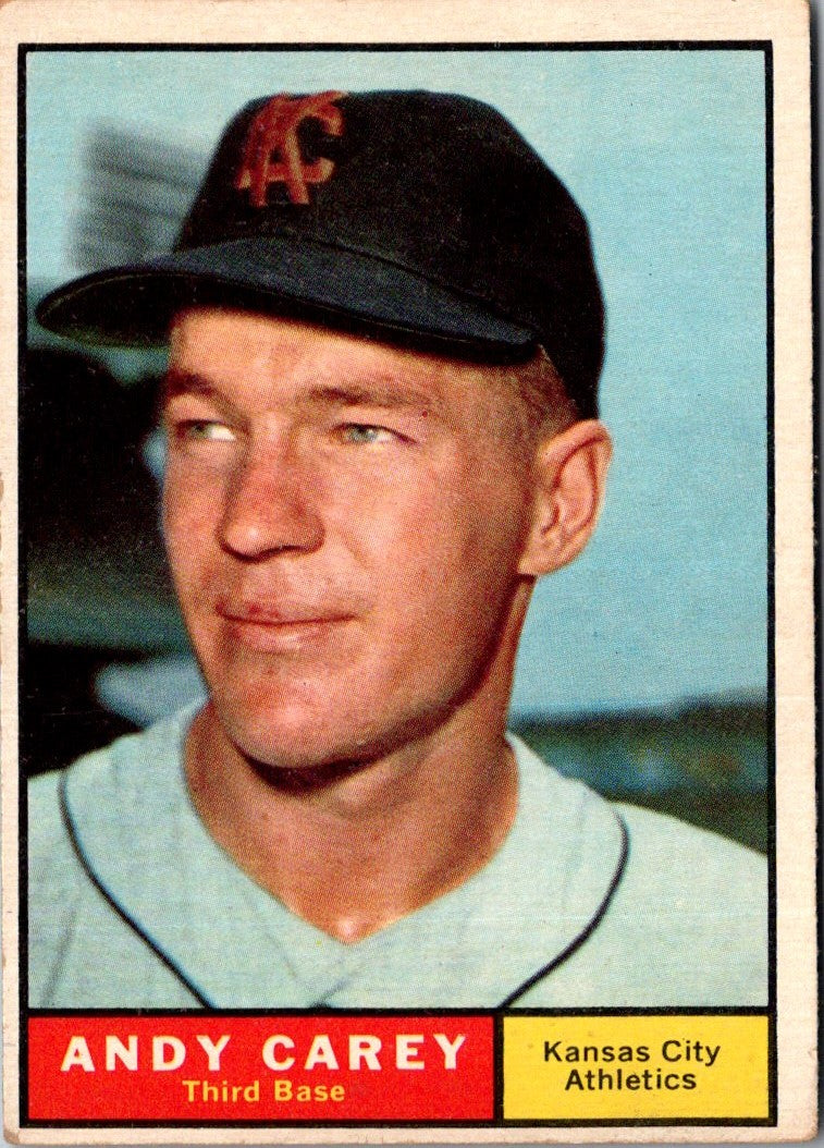 1961 Topps Andy Carey