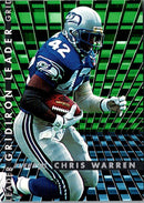 1995 Fleer Gridiron Leaders Chris Warren
