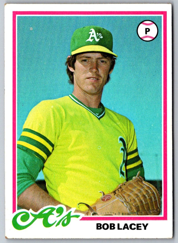 1978 Topps Bob Lacey #29 Rookie