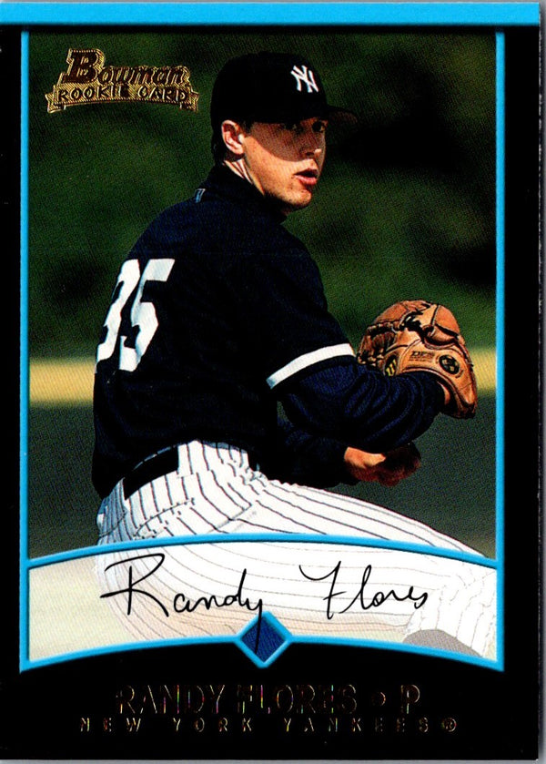 2001 Bowman Draft Picks & Prospects Randy Flores #BDP48 Rookie