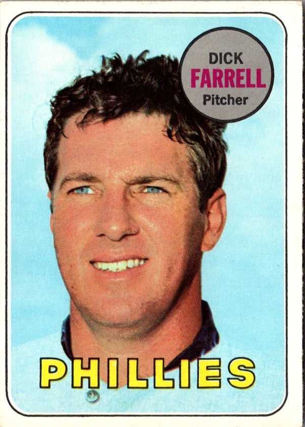 1969 Topps Dick Farrell #531 EX