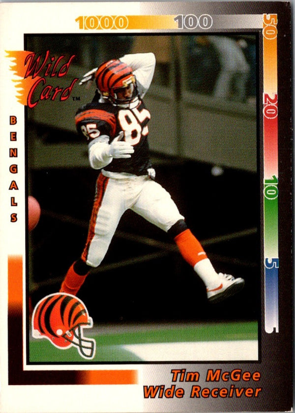 1992 Wild Card Tim McGee #189