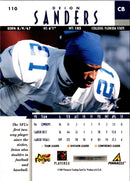 1997 Pinnacle Deion Sanders