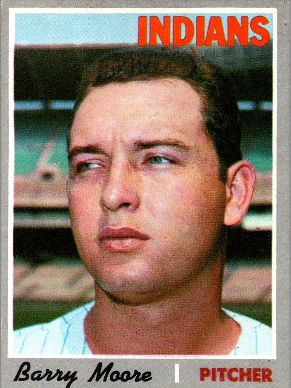 1970 Topps Barry Moore #366 EX-MT+