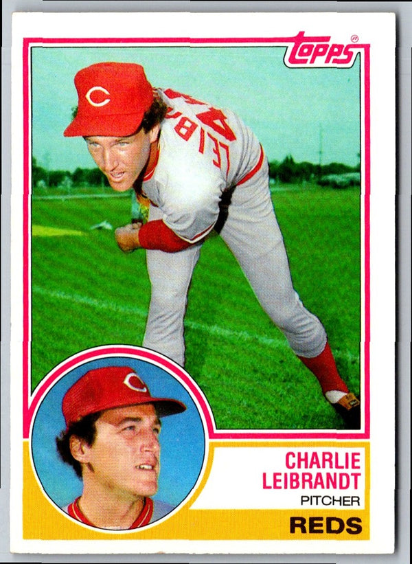 1983 Topps Charlie Leibrandt #607