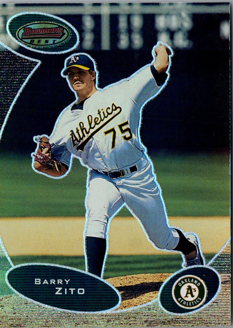 2003 Bowman's Best Barry Zito