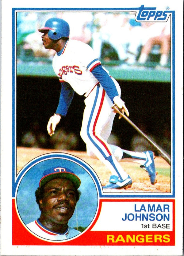 1983 Topps Lamar Johnson #453 EX
