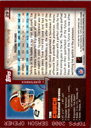 2000 Topps Season Opener Tim Couch